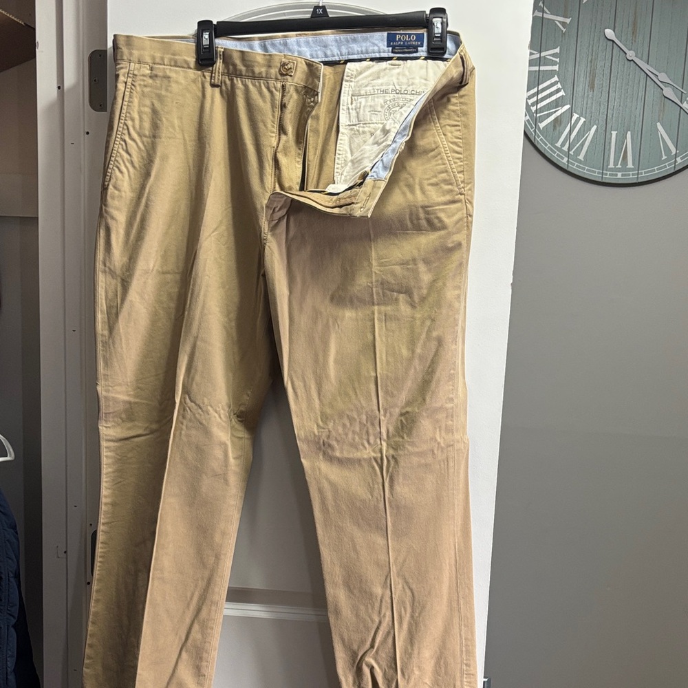 Polo by Ralph Lauren Men's Tan Pants/Chinos
